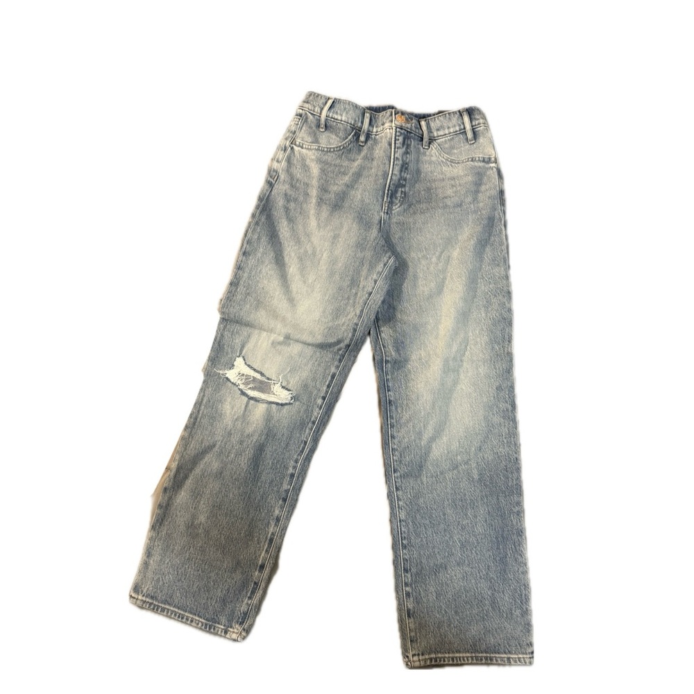 Women’s Distressed Light Blue Jeans